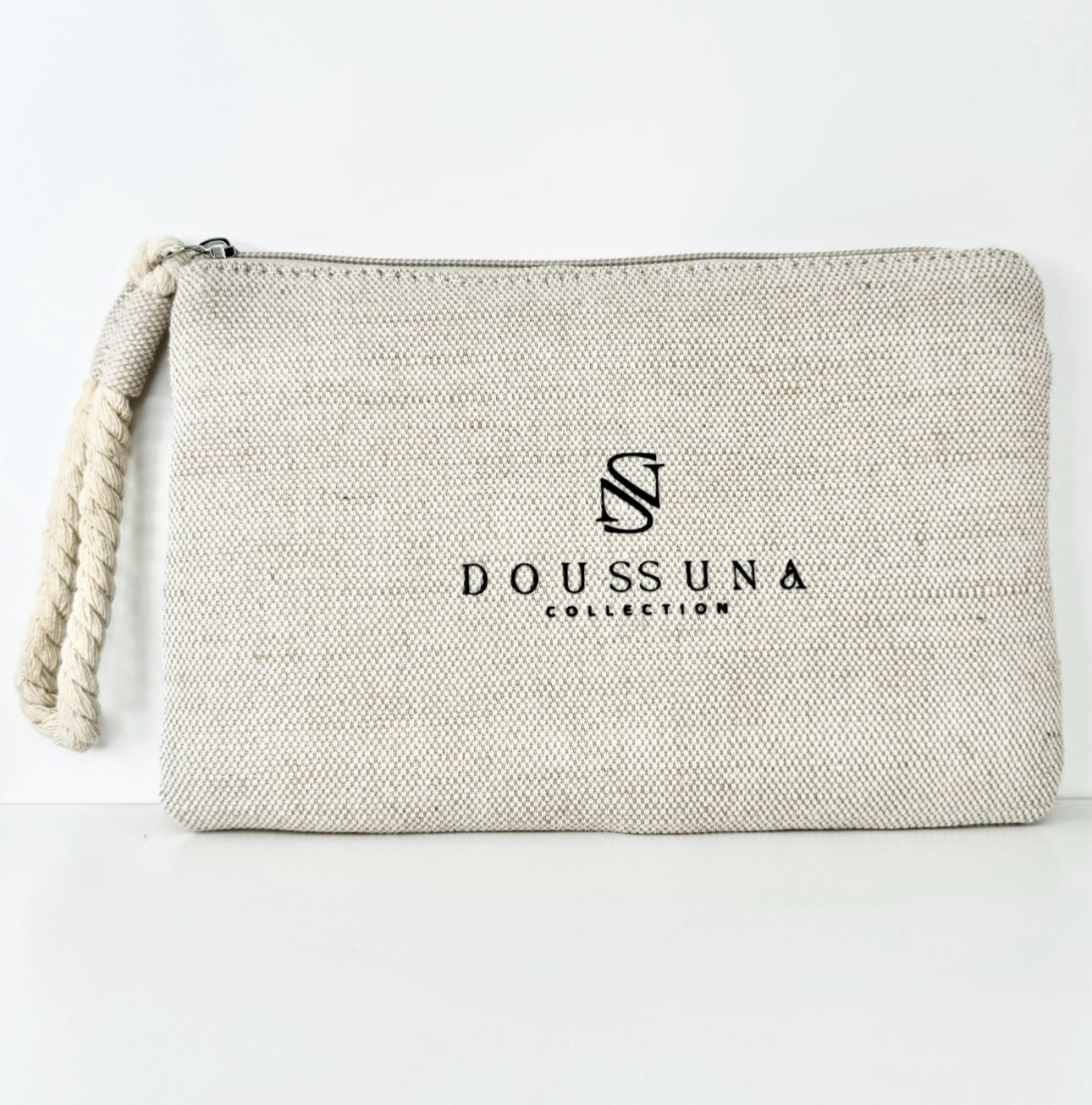 Trousse de toilette en jute Doussuna